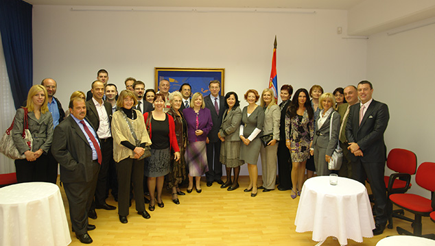 Visit to the Embassy of the Republic of Serbia in Slovenia